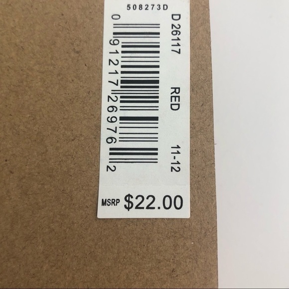 NWT Dearfoams Children’s Slippers Sz 11/12 Plaid - Picture 7 of 7